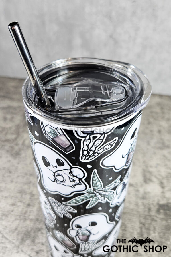 collector ghost gothic 20oz straight tumbler