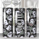 collector ghost gothic 20oz straight tumbler