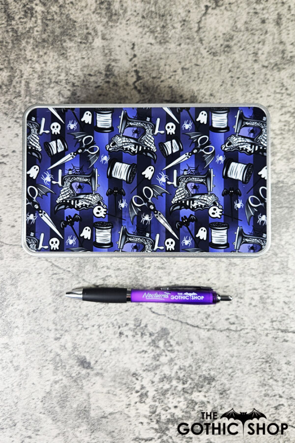 Sew Magical Gothic Keepsake Rectangular Tin