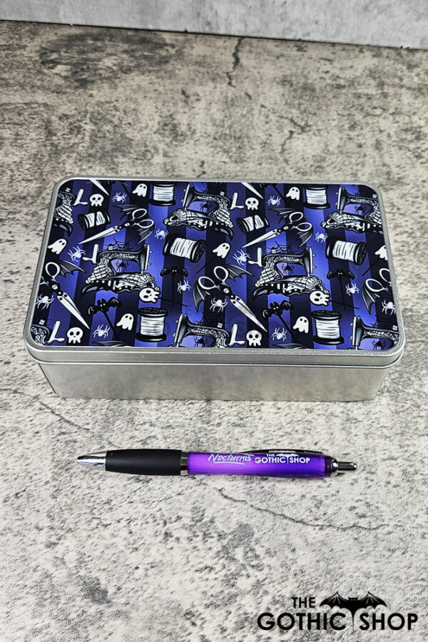 Sew Magical Gothic Keepsake Rectangular Tin