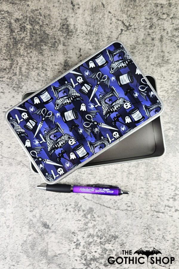 Sew Magical Gothic Keepsake Rectangular Tin