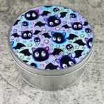 Sooty Bats Gothic Keepsake Round Tin