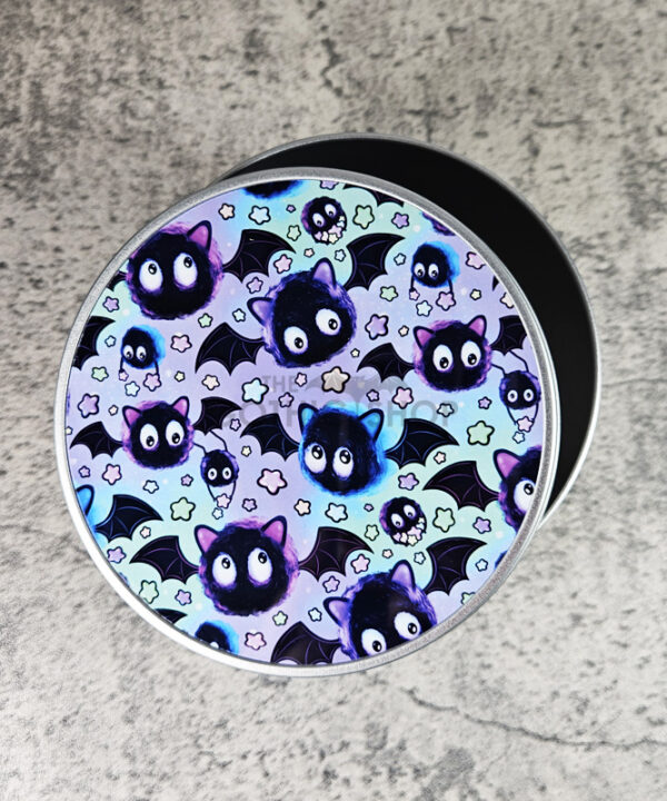 Sooty Bats Gothic Keepsake Round Tin
