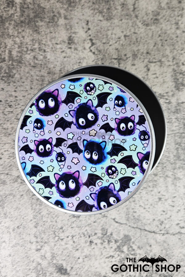 Sooty Bats Gothic Keepsake Round Tin