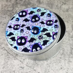 Sooty Bats Gothic Keepsake Round Tin