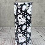 Ghosts & Coffins Pastel Bats Gothic Tumbler