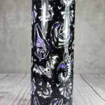 frickin bats purple gothic 20oz straight tumbler