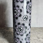 Deadly Botanica Skull Flowers Gothic Halloween Tumbler