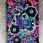 Never Trust The Living Sandworm & Planchette A5 Gothic Notebook Journal