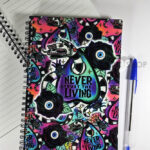 Never Trust The Living Sandworm & Planchette A5 Gothic Notebook Journal