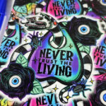 Never Trust The Living Sandworm & Planchette A6 Gothic Notepad