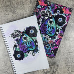 Never Trust The Living Sandworm & Planchette A5 Gothic Notebook Journal