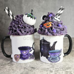 Witch's Brew Teapot & Cups Witchy Gothic Mug