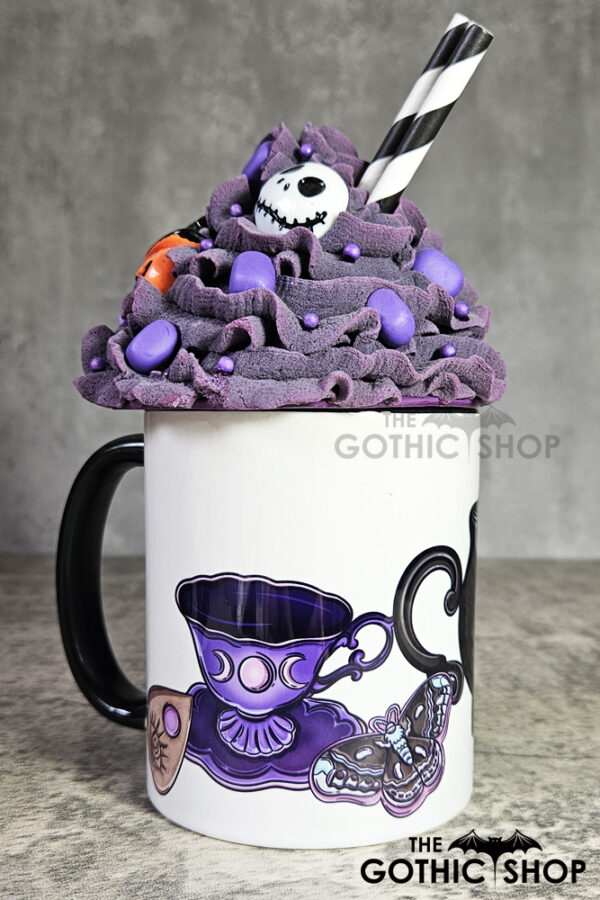Witch's Brew Teapot & Cups Witchy Gothic Mug