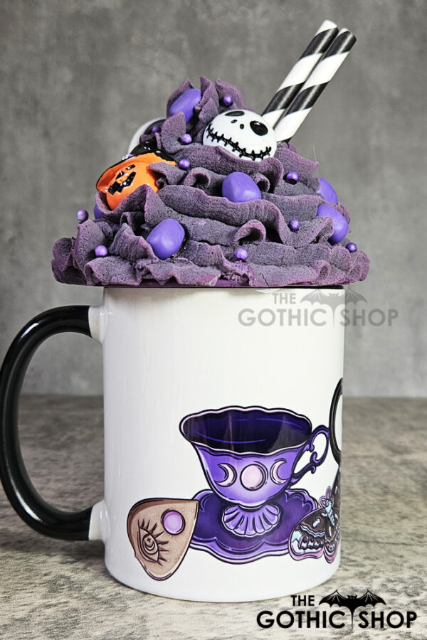Witch's Brew Teapot & Cups Witchy Gothic Mug