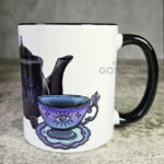 Witch's Brew Teapot & Cups Witchy Gothic Mug