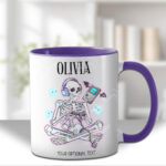 gamer ghoul skeleton gaming gothic mug