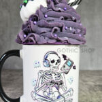 Gamer Ghoul Skeleton Gaming Gothic Mug