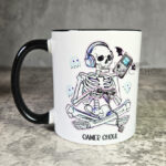 Gamer Ghoul Skeleton Gaming Gothic Mug