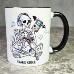 Gamer Ghoul Skeleton Gaming Gothic Mug