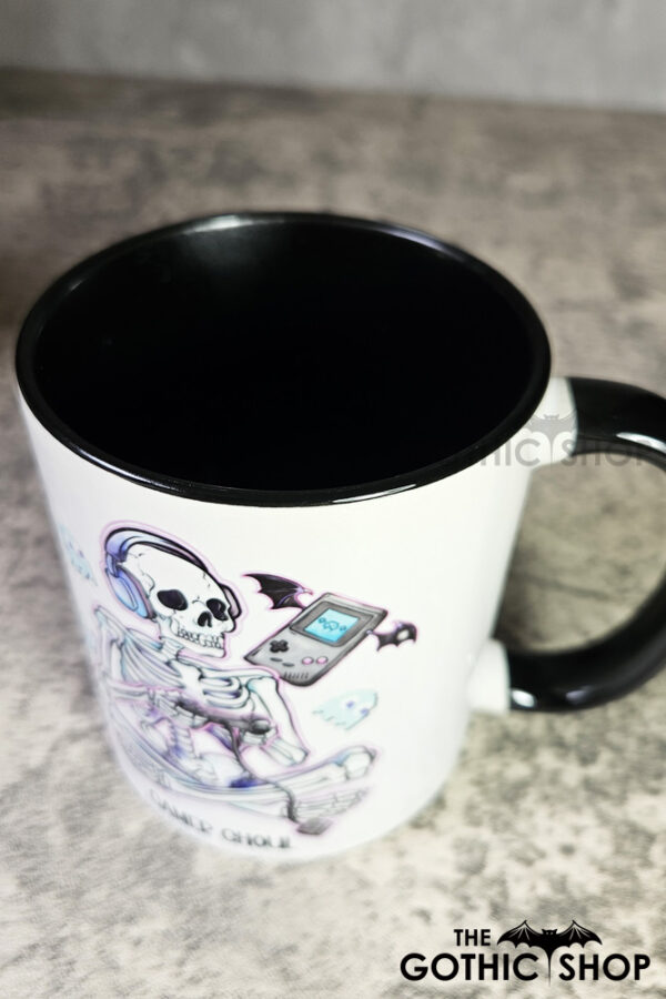 Gamer Ghoul Skeleton Gaming Gothic Mug