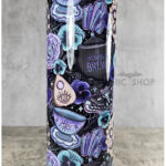 Witch's Brew PoisonBerry Pie Tea Party Black Witchy Tumbler
