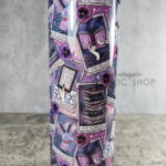 Tarot Cards Reader Hoarder Ombre Witchy Gothic Tumbler
