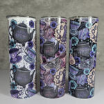 Witch's Brew Berry Pie Tea Party Ombre Witchy 20oz Straight Tumblers