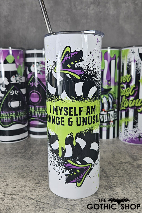 Strange Unusual Sandworm & Green Slime Grunge 20oz Tumbler