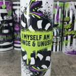 Strange Unusual Sandworm & Green Slime Grunge 20oz Tumbler