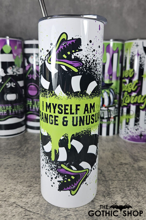 Strange Unusual Sandworm & Green Slime Grunge 20oz Tumbler