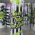 Never Trust The Living Sandworms Grunge Splatters 20oz Tumbler