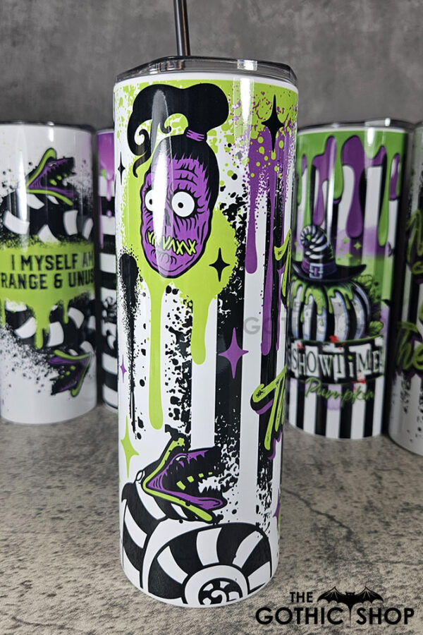 Never Trust The Living Sandworms Grunge Splatters 20oz Tumbler