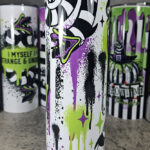 Never Trust The Living Sandworms Grunge Splatters 20oz Tumbler