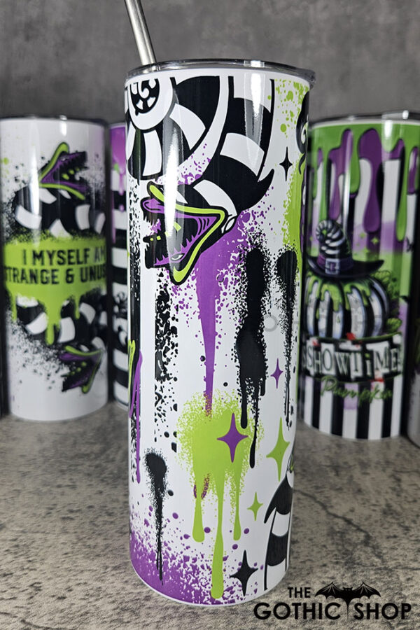 Never Trust The Living Sandworms Grunge Splatters 20oz Tumbler