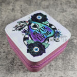 Never Trust The Living Sandworm & Planchette Pink Faux Leather Travel Jewellery Box