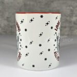 Skeleton Festive & Sh*t Christmas Gothic Mug