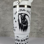 Only a Matter of Time Grim Reaper 30oz Gothic Travel Tumbler