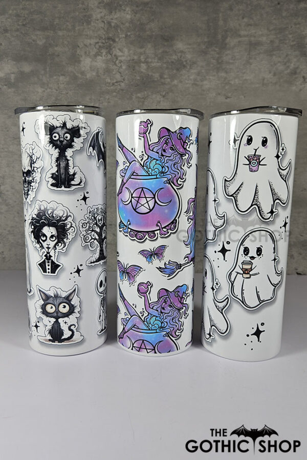 Gothic 3D Effect 20oz Straight Tumbler
