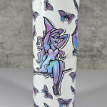 Pastel Witches in Cauldrons 3D Effect 20oz Straight Tumbler