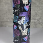 Frankenstein & Bride Purple Coffin Gothic 20oz Straight Tumbler