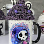 Spill the Tea Grim Reaper Gothic Mug Gift