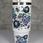 Never Trust The Living Sandworm & Planchette 30oz Travel Tumbler