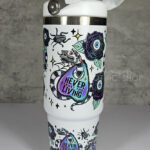 Never Trust The Living Sandworm & Planchette 30oz Travel Tumbler