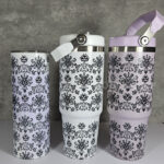Haunted Mansion Wallpaper Print 30oz Travel Tumblers and 20oz straight tumbler