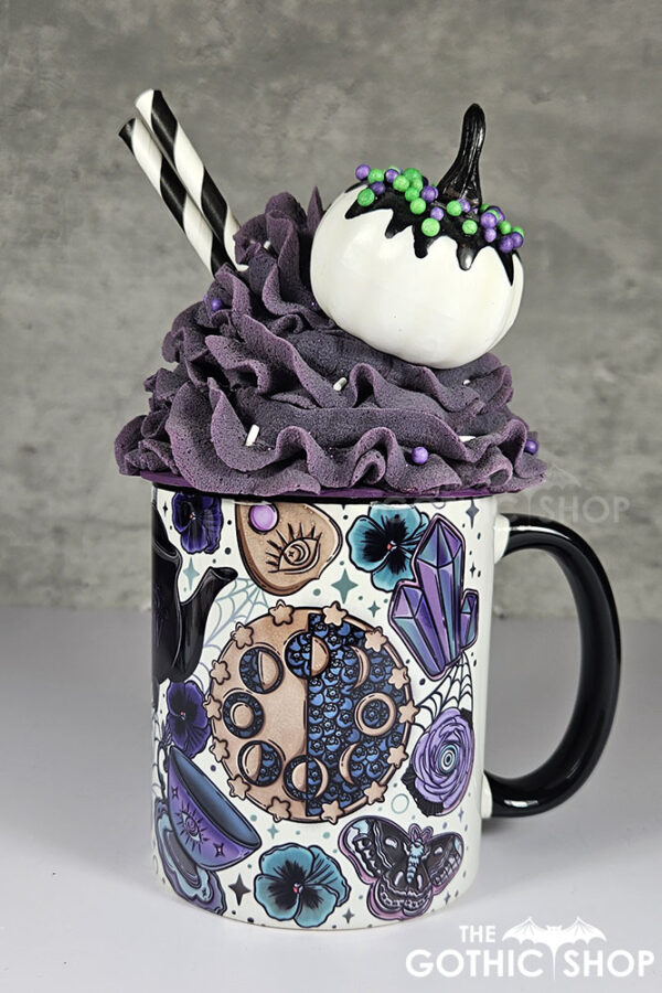 Witch's Brew Teapot & Cups Witchy Goth Mug