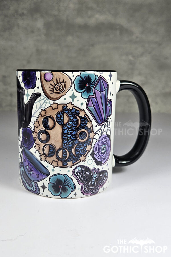 Witch's Brew Teapot & Cups Witchy Goth Mug
