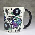 Never Trust The Living Sandworm & Planchette Gothic Mug