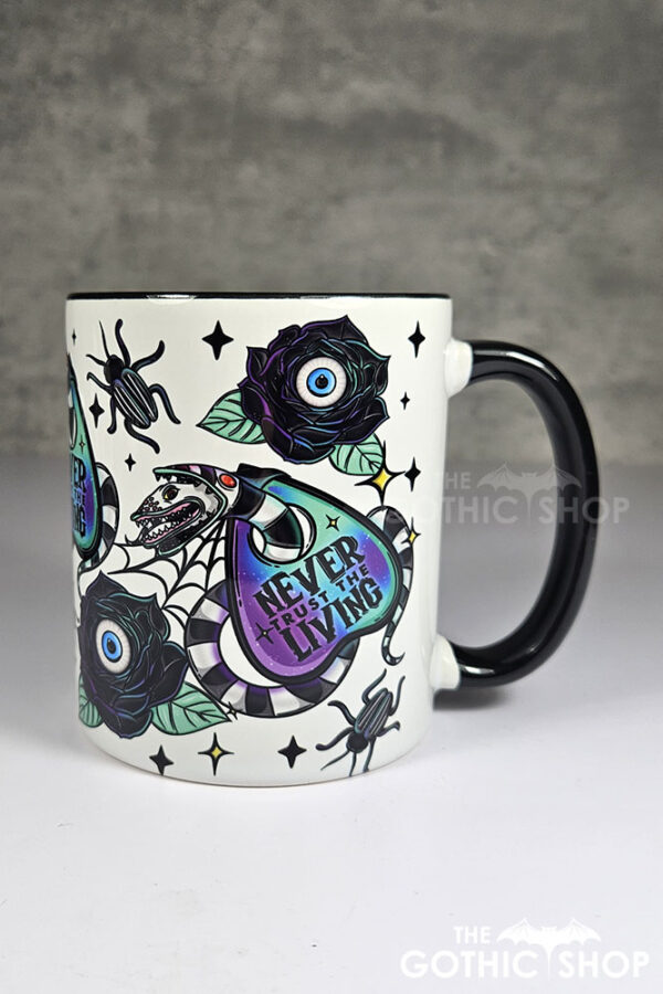 Never Trust The Living Sandworm & Planchette Gothic Mug