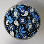 ghost potions gothic print keepsake round tin